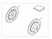 Honda 08P88-TEA-100A Brake Rotor RR