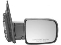 Honda 76200-SCV-A01ZA Mirror Assembly, Passenger Side Door (Flat Black) (R.C.)