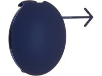 Honda 71504-TK6-A00ZA Cover, RR. Towing Hook *B548P* (DEEP SAPPHIRE BLUE PEARL)