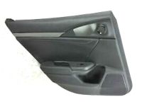 Honda 83754-TGG-A01ZB Armrest Assy., L. RR. Door Lining *NH900L* (DEEP BLACK)