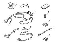 Honda 08L91-TK8-100 Trailer Hitch Harness