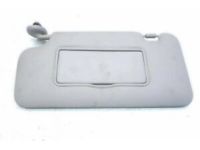 Honda 83280-T5R-A21ZA Sunvisor Assembly, Driver Side (Platinum Gray) (Mirror)