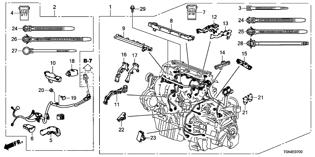 2018 Honda Cr-v Body Parts Diagram