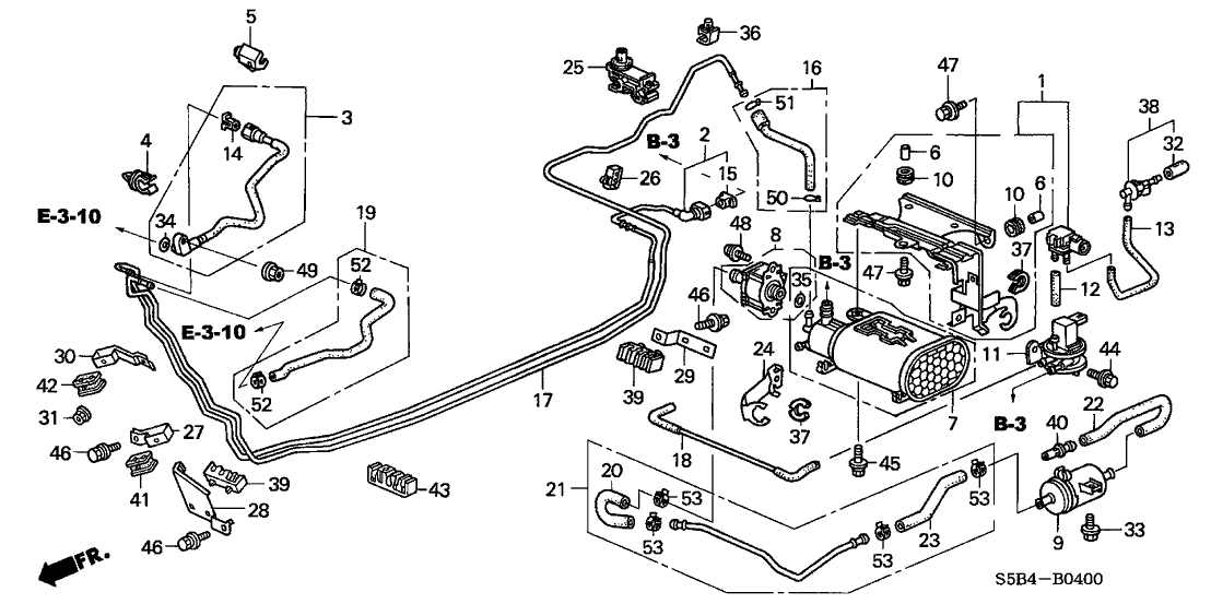 17011-S6M-A30 - Genuine Honda Canister Assy.