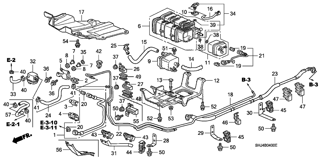 16720-RGL-A02 - Genuine Honda Hose, Fuel Feed