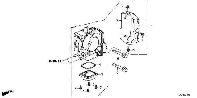 16400-RPY-G01 - Genuine Honda Parts