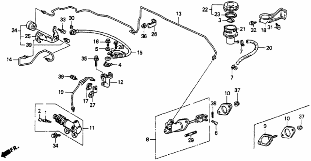 46993-SM4-G52 - Genuine Honda Damper Assy., Clutch