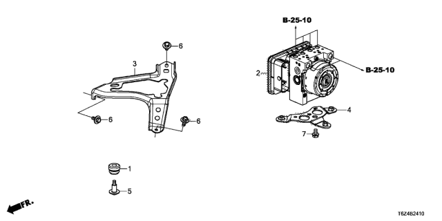 Блок vsa honda