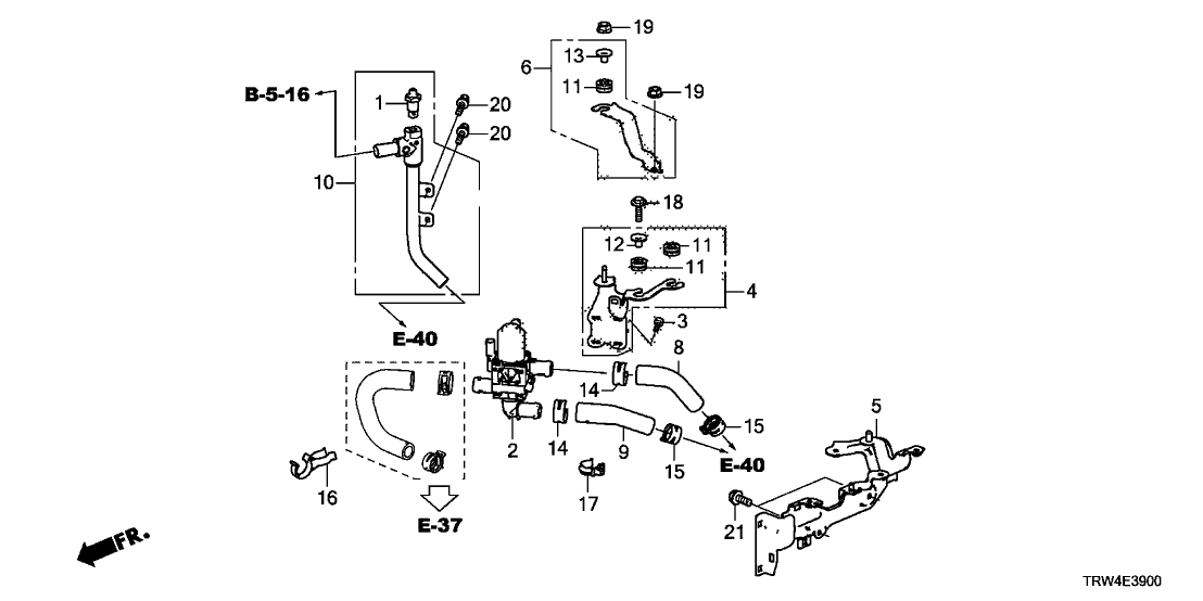 Honda 93414-06025-05 Bolt-Wash,6X25