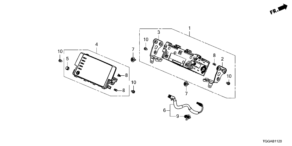 Honda 39101-TGG-A92 UNIT ASSY., AUDIO