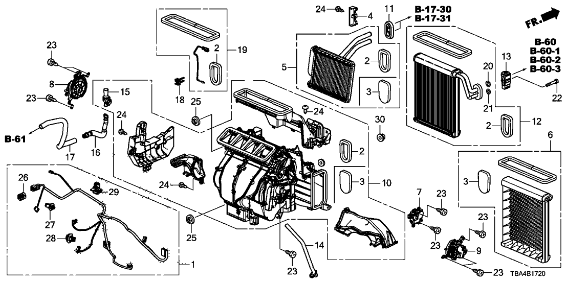 Honda 79160-TBA-A11 Motor Assembly, A/M