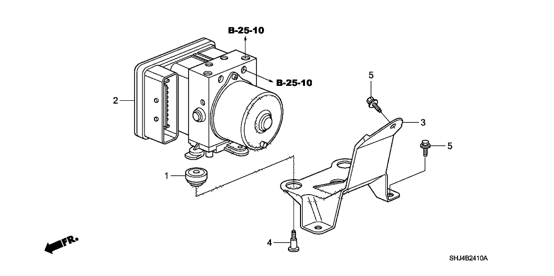 Honda 57376-SHJ-A00 Bolt, Mount