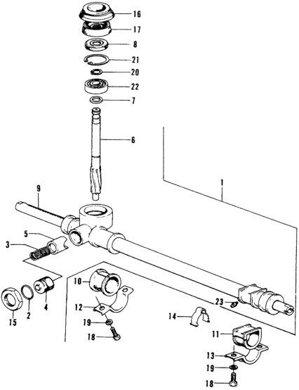 Honda 53040-634-673 Box, Steering Gear