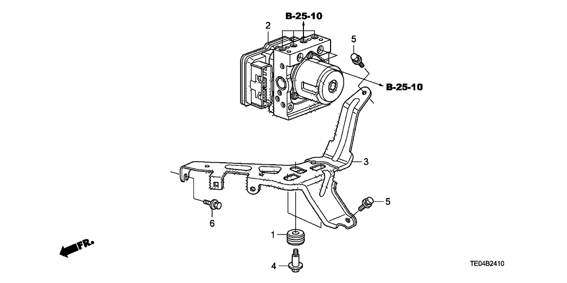 Honda 57110-TE0-415 Modulator Assembly, Vsa (Coo) (Rewritable)