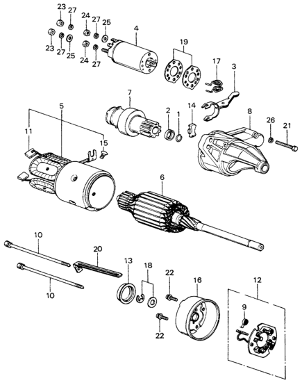 Honda 31205-PA0-005 Coil, Field