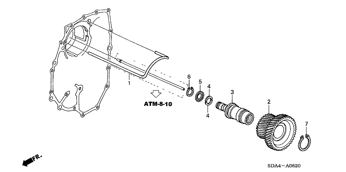 Honda 22750-PRP-000 Pipe, Lubrication