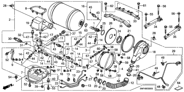 2011 Honda Civic Plaster, Wire Harness (50X100) Diagram for 91903-SNA-003