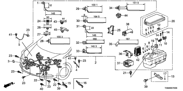 2013 Honda Civic Wire Harness Diagram 1