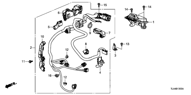 2019 Honda CR-V Transmission Control Diagram