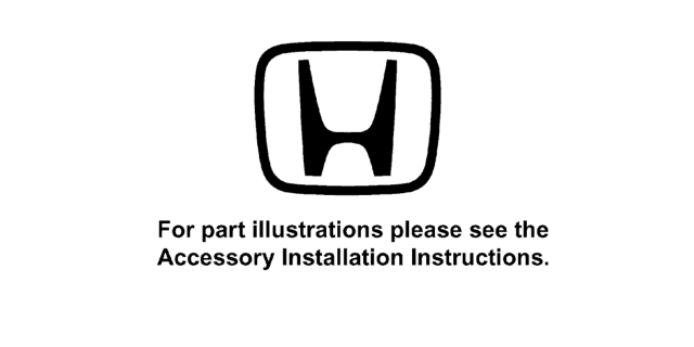 2001 Honda Civic 4 Door EX (SIDE SRS) KL 4AT Accessories - Exterior Diagram