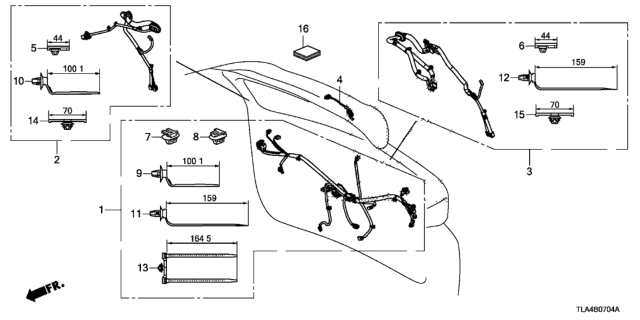2019 Honda CR-V Wire Harness Diagram 5