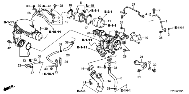 2019 Honda Accord Washer, Special (11X28) Diagram for 90451-PE2-000