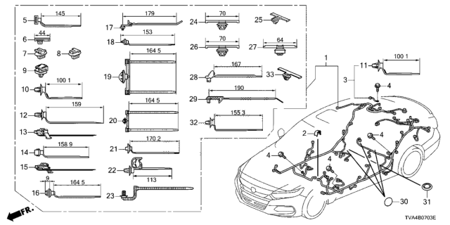 2019 Honda Accord Wire Harness Diagram 4
