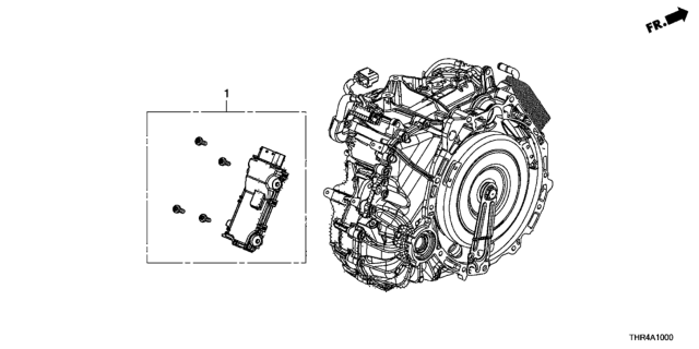 2018 Honda Odyssey AT Control Unit (Transmission) (9AT) Diagram