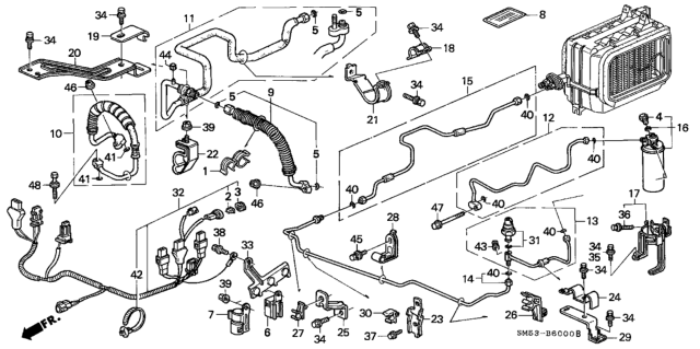 1992 Honda Accord Bolt, Flange (8X35) Diagram for 95701-08035-08