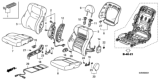 Diagram for 2011 Honda Civic Seat Cover - 81131-SVA-A12ZB