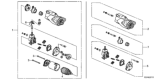 Diagram for Honda Odyssey Starter Motor - 31200-5J2-A52