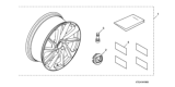 Diagram for 2021 Honda Civic Rims - 08W19-TEA-101