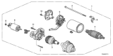 Diagram for Honda Accord Armature - 31207-RKB-004