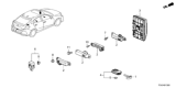 Diagram for 2021 Honda Civic Transmitter - 72147-TGG-A12