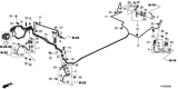 Diagram for 2012 Honda Civic Brake Line - 46376-TR5-A00