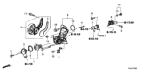 Diagram for 2020 Honda Clarity Plug-In Hybrid Fuel Injector O-Ring - 91306-5R0-003