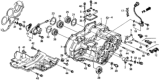 Diagram for 2012 Honda CR-Z Transfer Case Seal - 91209-612-003