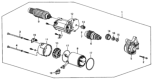 Diagram for Honda Accord Starter Solenoid - 31210-PT0-003