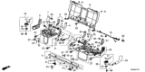 Diagram for 2022 Honda Ridgeline Seat Cover - 82119-T6Z-A01ZA