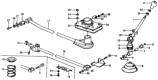 Diagram for 1976 Honda Civic Shift Knobs & Boots - 54102-634-941