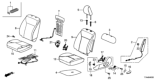 Diagram for 2022 Honda HR-V Seat Cover - 81525-T7X-A11ZB