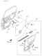 Diagram for 2002 Honda Passport Weather Strip - 8-97124-810-1