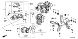 Diagram for Honda CR-V Hybrid Brake Master Cylinder - 57306-TMB-H01