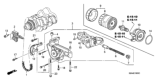 Diagram for Honda S2000 Oil Pump Spring - 15232-PR7-A00