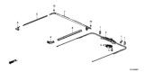 Diagram for 2022 Honda Pilot Sunroof Cable - 70400-TG7-A01