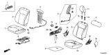 Diagram for 2022 Honda HR-V Seat Cover - 81131-T7X-A11ZA