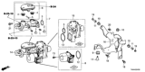 Diagram for Honda Accord Brake Master Cylinder Reservoir - 46680-T3Z-A00