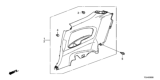 Diagram for 2017 Honda Accord Door Trim Panel - 83780-T3L-A01ZA