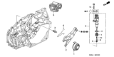 Diagram for 2005 Honda Civic Speed Sensor - 78410-S5B-901