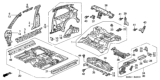 Diagram for 2003 Honda Civic Floor Pan - 04655-S5T-A02ZZ